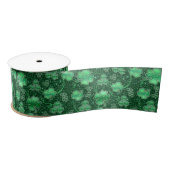 Glittering Shamrocks and Swirls ID289 Lint (Spoel)