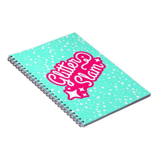 Glitterklap Notitieboek (Rechterzijde)