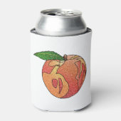 glitterperzik blikjeskoeler (Blikje Voorkant)