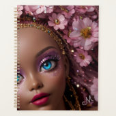 Glitterpop Glitter en Bloemen Pop Planner (Voorkant)