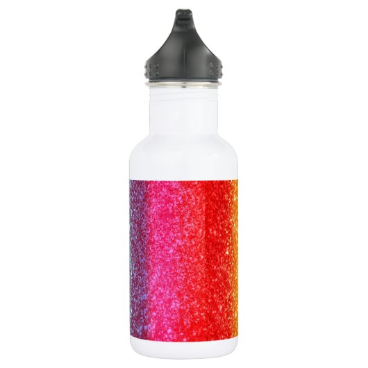Glitterregenbooggradiënt Waterfles (Rechts)