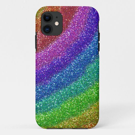 Glitters Rainbow Case-Mate iPhone Case (Achterkant)