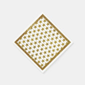 Glittersterren luiers servet (Hoek)