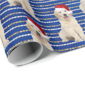 Glitterstrips met een gouden rector cadeaupapier (Rol Hoek)