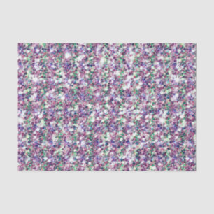 Glitterstructuur gemengde kleuren tissuepapier
