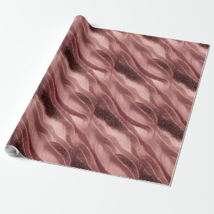 Glittertextuur Glitter Goud Patroon Cadeaupapier