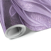 Glittertextuur Glitter Goud Patroon Cadeaupapier (Rol Hoek)