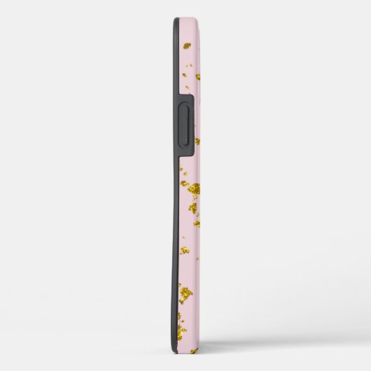 Glittervlokken en -blozen Case-Mate iPhone case (Achterkant / Rechts)