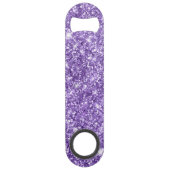 Glittery Amethyst Purple Glam Nom (Dos)