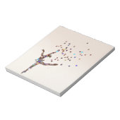 Glittery Dancer Notitieblok (Gedraaid)