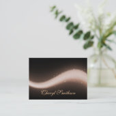 Glittery Design Visitekaartje (Staand voorkant)