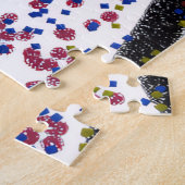 Glittery Dog Jigsaw Puzzel (Zijkant)