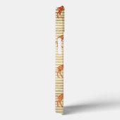 Glittery Giraffe op Gold Foil Case-Mate iPhone Case (Achterkant / Rechts)