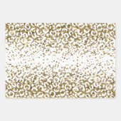 Glittery Gold Confetti Inpakpapier Vel (Voorkant 2)