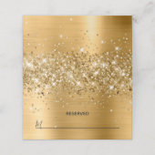 Glittery Gold Foil voorbehouden (Buitenkant ongevouwen)