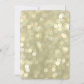 Glittery Gold Graduation Faire-part photo (Dos)