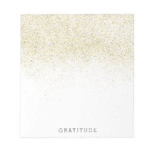 Glittery Gold Notitieblok