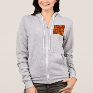 Glittery Herfst Maple Leaves Hoodie