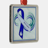 Glittery Hydrocephalus Ribbon Ornament (Rechts)