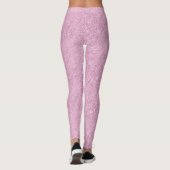Glittery Leggings Lilac - Pantalons de Yoga de Pâq (Dos)