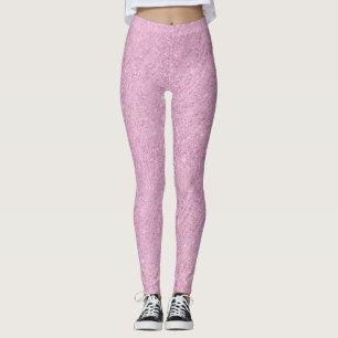 Glittery Leggings Lilac - Pantalons de Yoga de Pâq