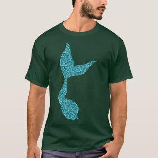Glittery Mermaid Tail T-shirt