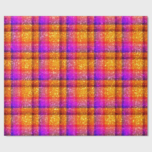 Glittery Neon Plays Cadeaupapier (Vlak)