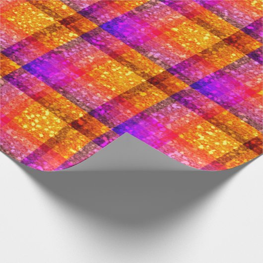 Glittery Neon Plays Cadeaupapier (Hoek)