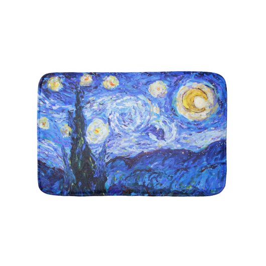 Glittery Night Bath Mat (Voorkant)
