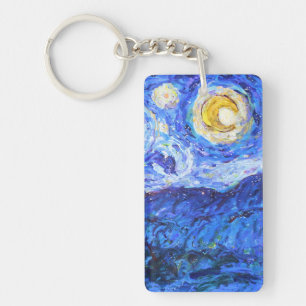 Glittery Night Sleutelhanger