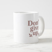 Glittery Perseverance T-Shirt Coffee Mug (Devant droit)