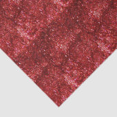Glittery Red-deduplicatiedocument Tissuepapier (Detail)