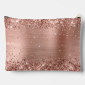 Glittery Roos Gold Foil Fancy Monogram Etui (Achterkant)