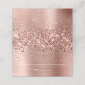 Glittery Rose Gold Foil (Buitenkant ongevouwen)