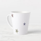 Glittery Stars Latte Mok (Linkerhoek)