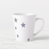 Glittery Stars Latte Mok (Rechts)