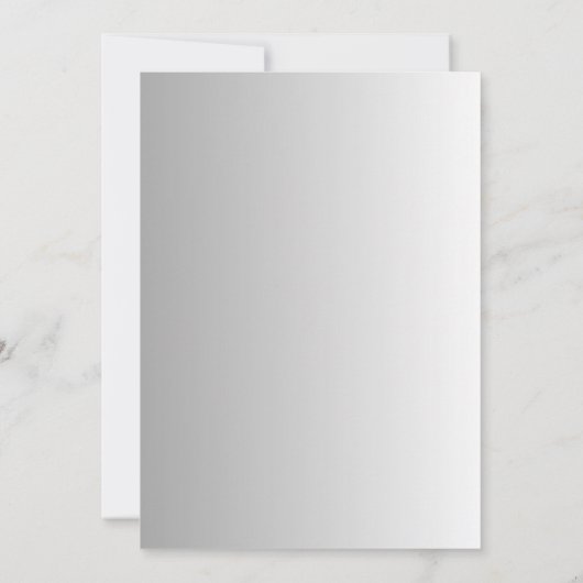 Glitz and Glam Silver Disco Birthday Kaart (Achterkant)