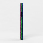 Glitz en Glam Sparkly Stripes Case-Mate iPhone Case (Achterkant/rechts)