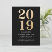 Glitz et Glamor | Invitations du groupe de diplômé (Debout devant)