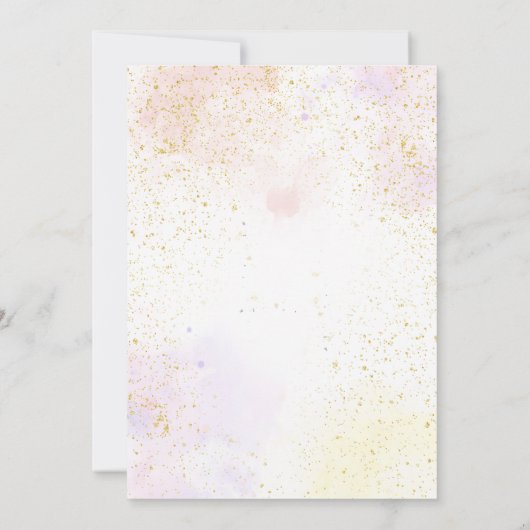 Glitz Glam Glamor Spa Party Girl Makeup Birthday Kaart (Achterkant)