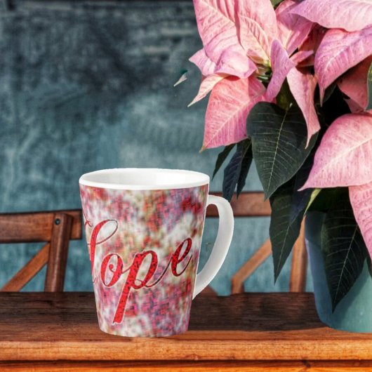 Glitz in Peppermint Latte Mok