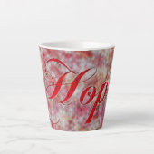 Glitz in Peppermint Latte Mok (Voorkant)