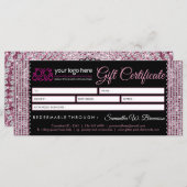 Glitz Jewelry Bling Diamond Gift Certificate (Voorkant / Achterkant)