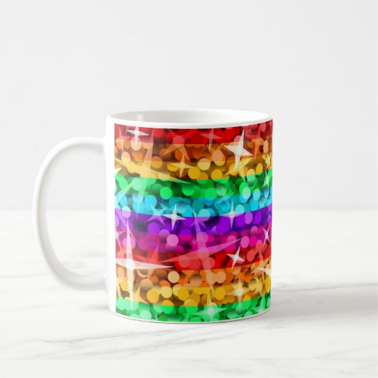 Glitz Rainbow mug (Gauche)