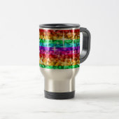 Glitz Rainbow travel/banlieue mug (Devant droit)