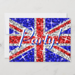 Glitz UK 'Party!' uitnodiging