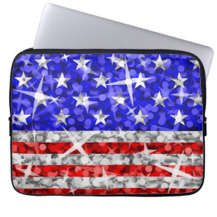 Glitz USA-laptophoes van 13 inch Laptop Sleeve