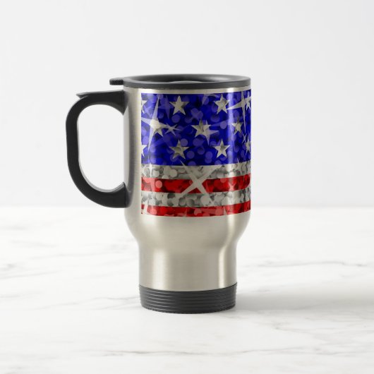 Glitz USA Voyage/banlieue mug (Gauche)