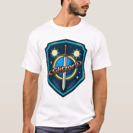 Glitzor9 “Twin Suns Shield” Emblem Tee T-shirt