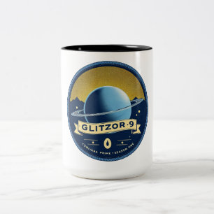 Glitzor-9 Ringed World Embleem – Collectorium Mok